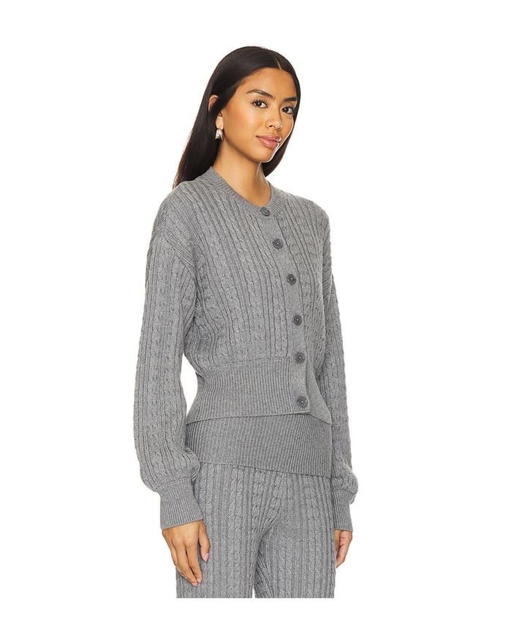Lovers + Friends Gray X Emily Gemma Bessie Cardigan