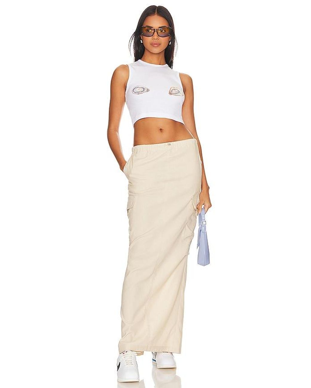 DÉBARDEUR SHELL en White Lovers + Friends