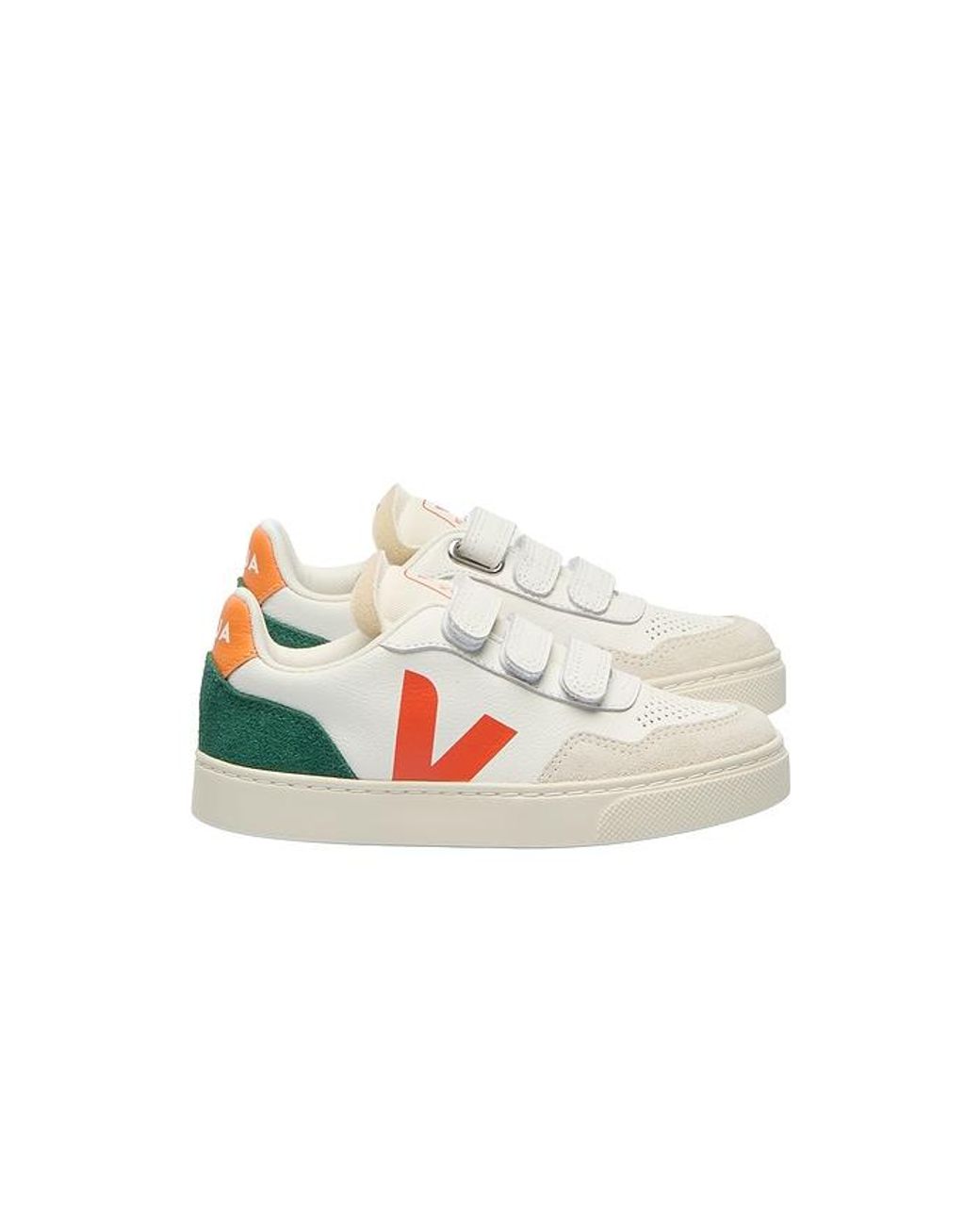 Veja White Junior Small V-90 Sneaker