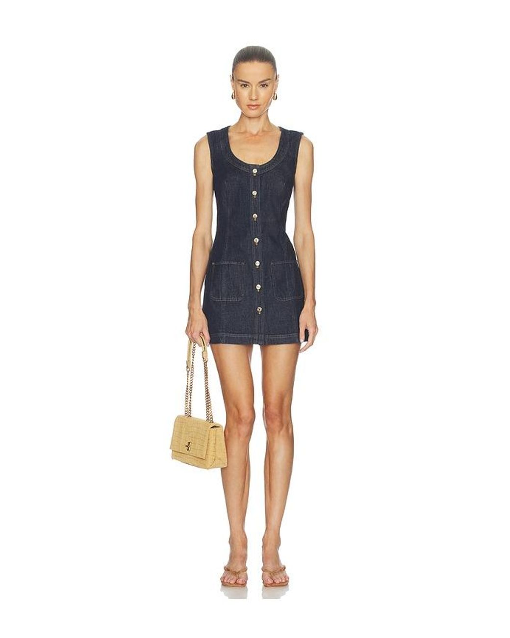 Marc Jacobs Natural The Slim Dual Chain Shoulder