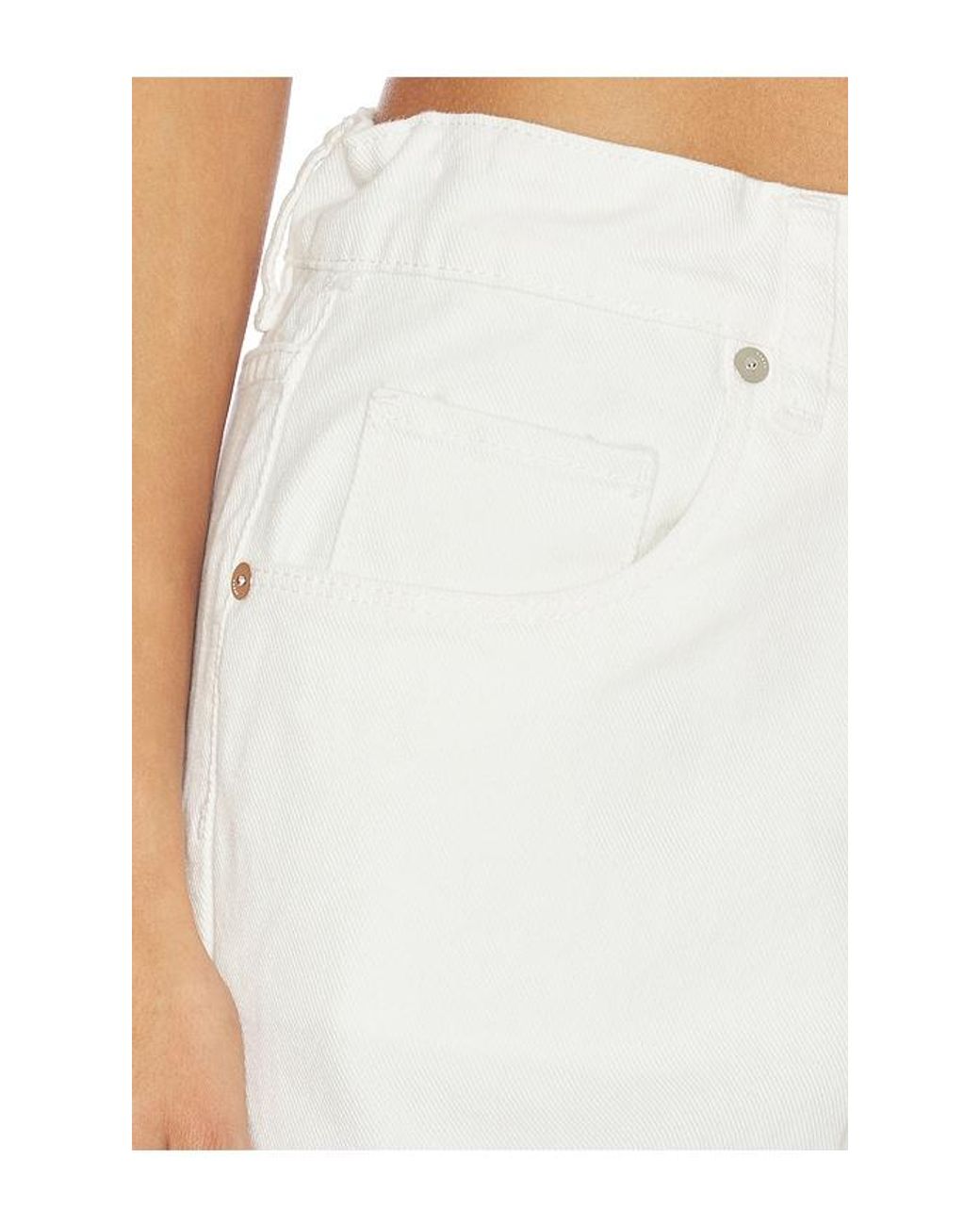 Blank NYC White Drawstring Jeans