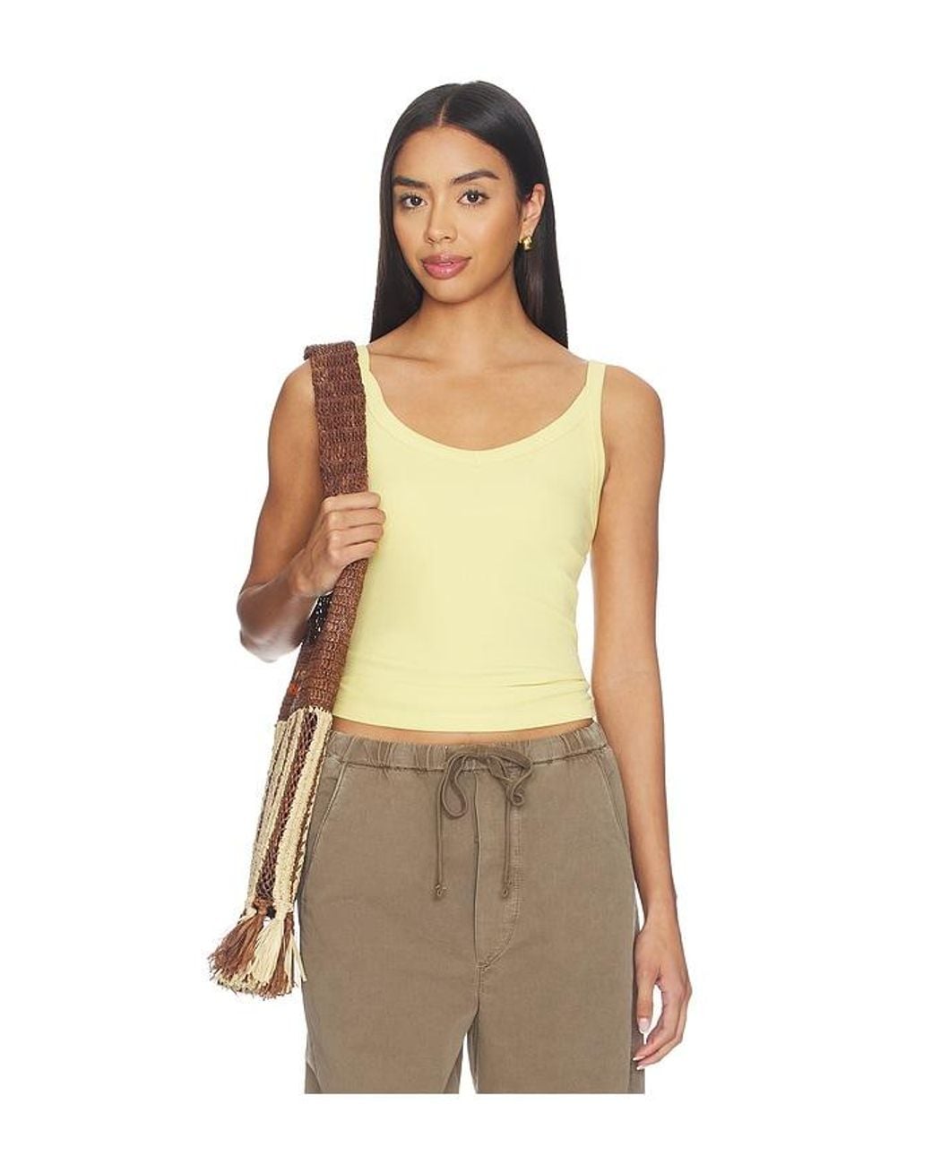 LNA Multicolor Gil Rib Tank