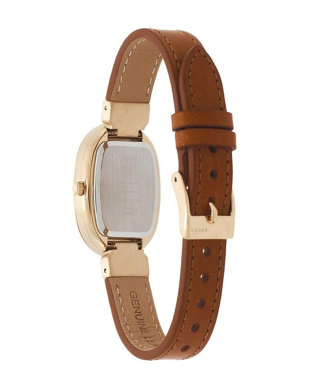 Breda White Jane Leather Watch
