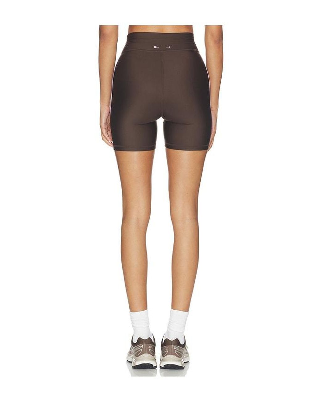 The Upside Black Oxford 5In Spin Short