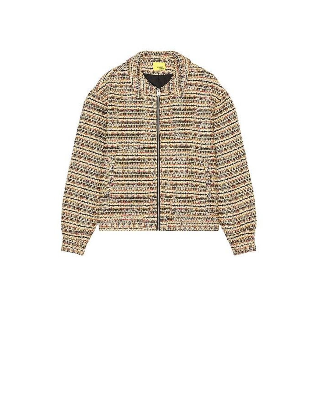 DIET STARTS MONDAY Multicolor Tweed Jacket for men