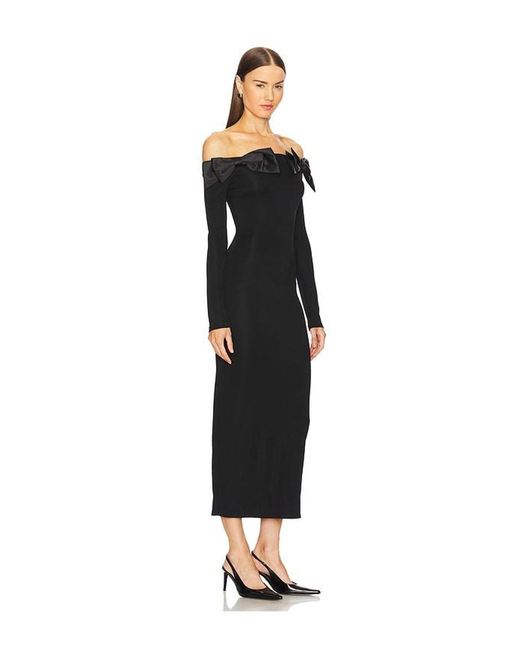 L'academie Black Dinara Dress