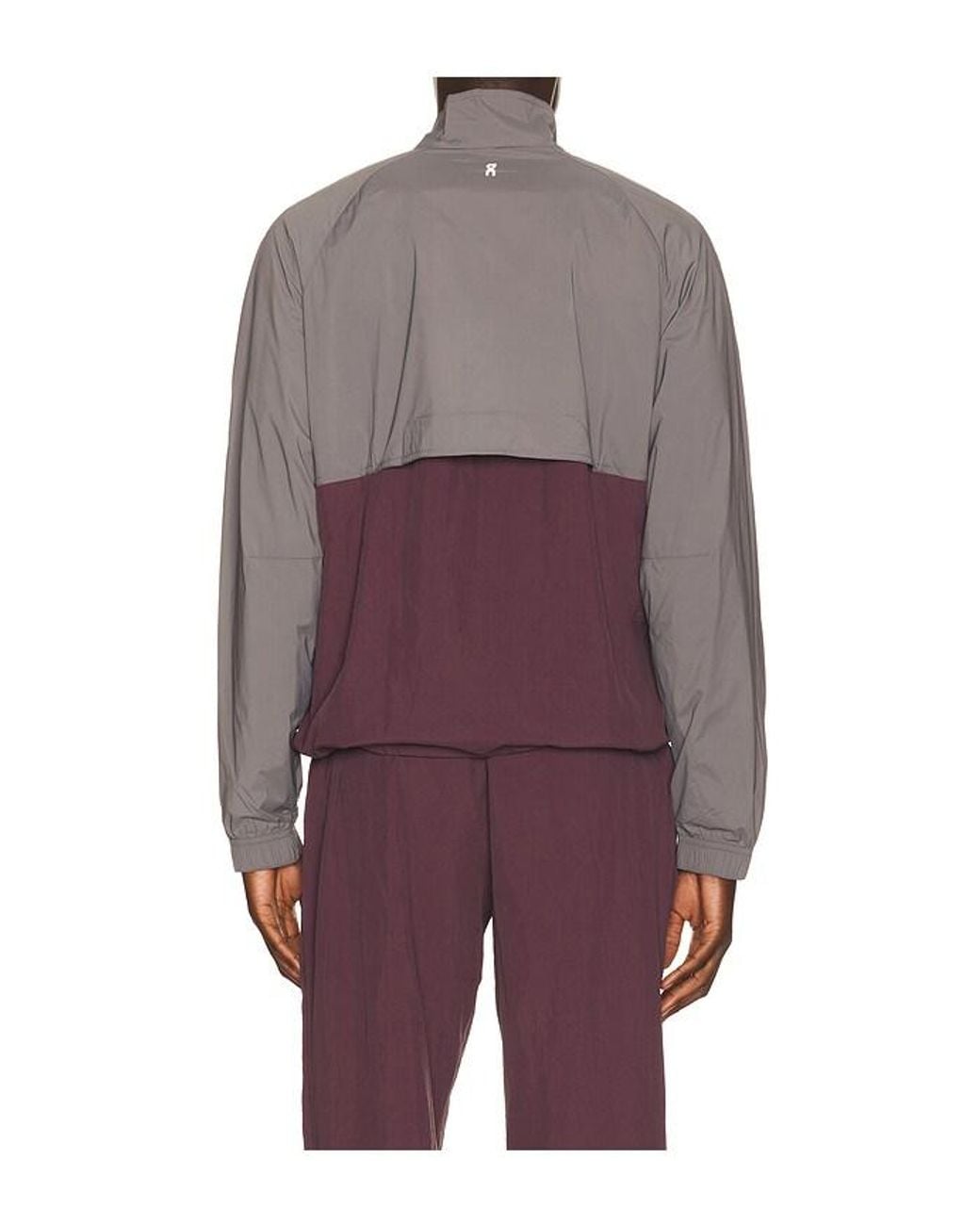 On Shoes Purple All-Day Track Jacket for men