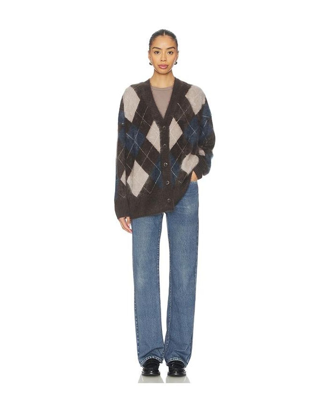Rag & Bone Blue Rb Miramar Fleece Shea Full Length Jeans