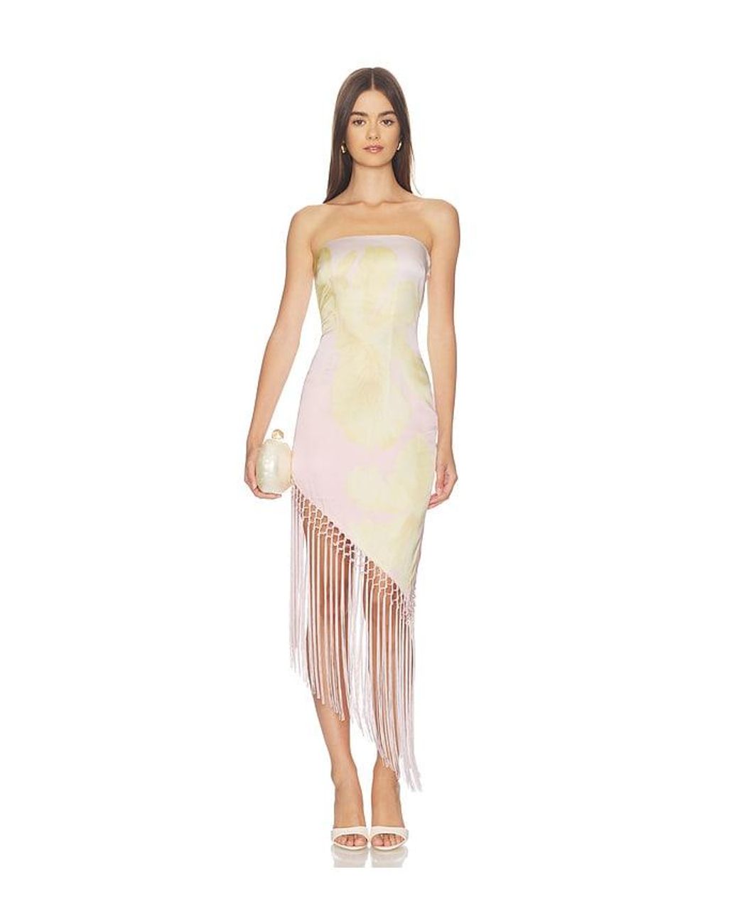 Lovers + Friends White Tory Midi Dress