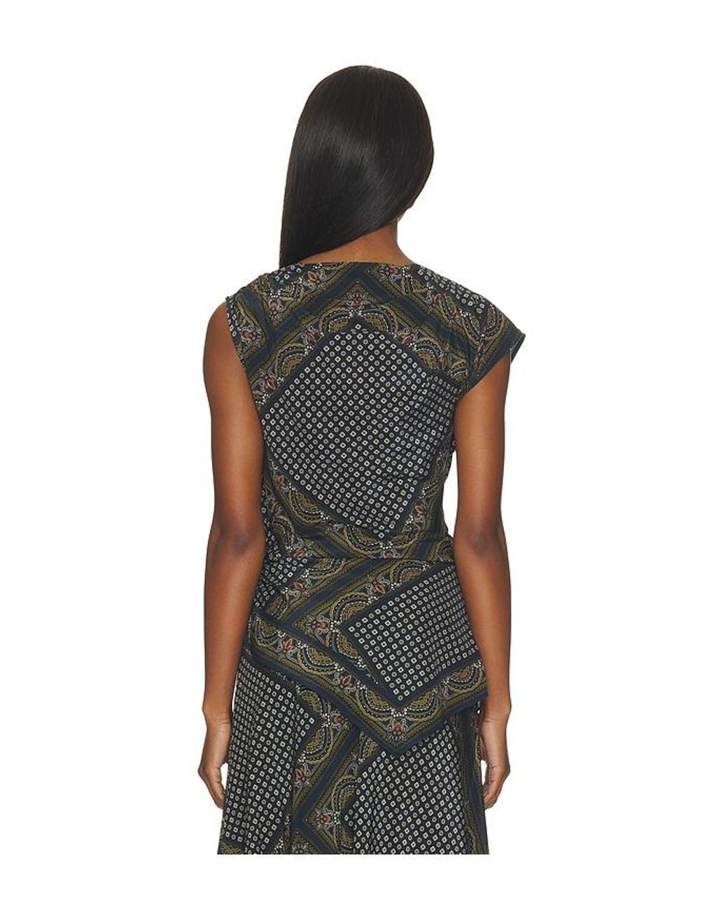 Veronica Beard Black Yvonne Top