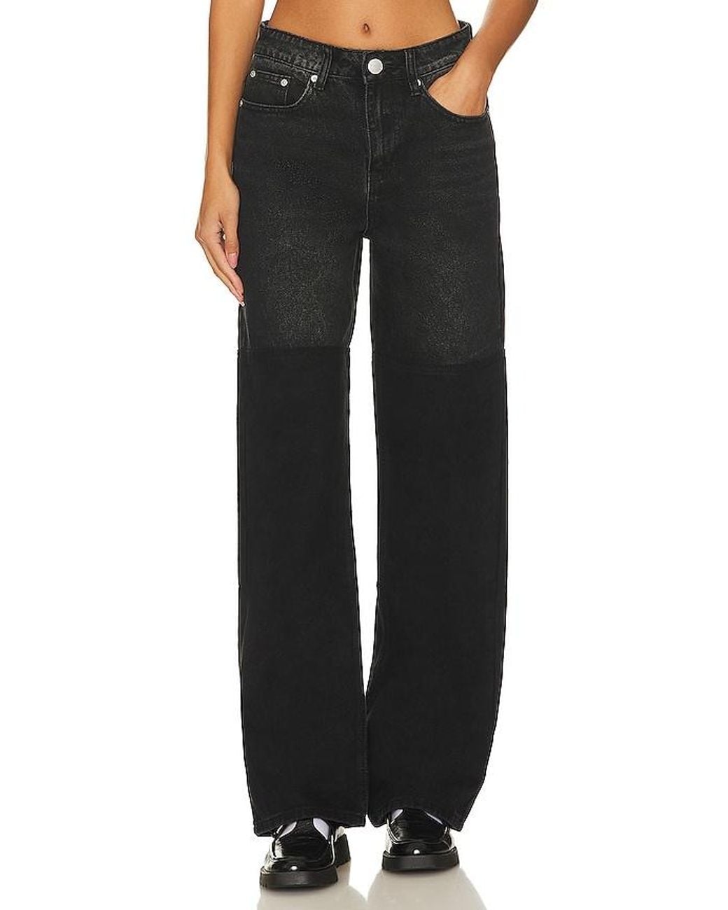 superdown Black Kenny Contrast Jeans
