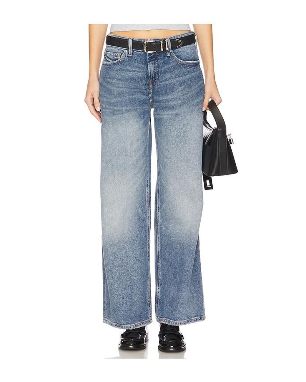 GOOD AMERICAN Blue Good Petite Ease Jeans