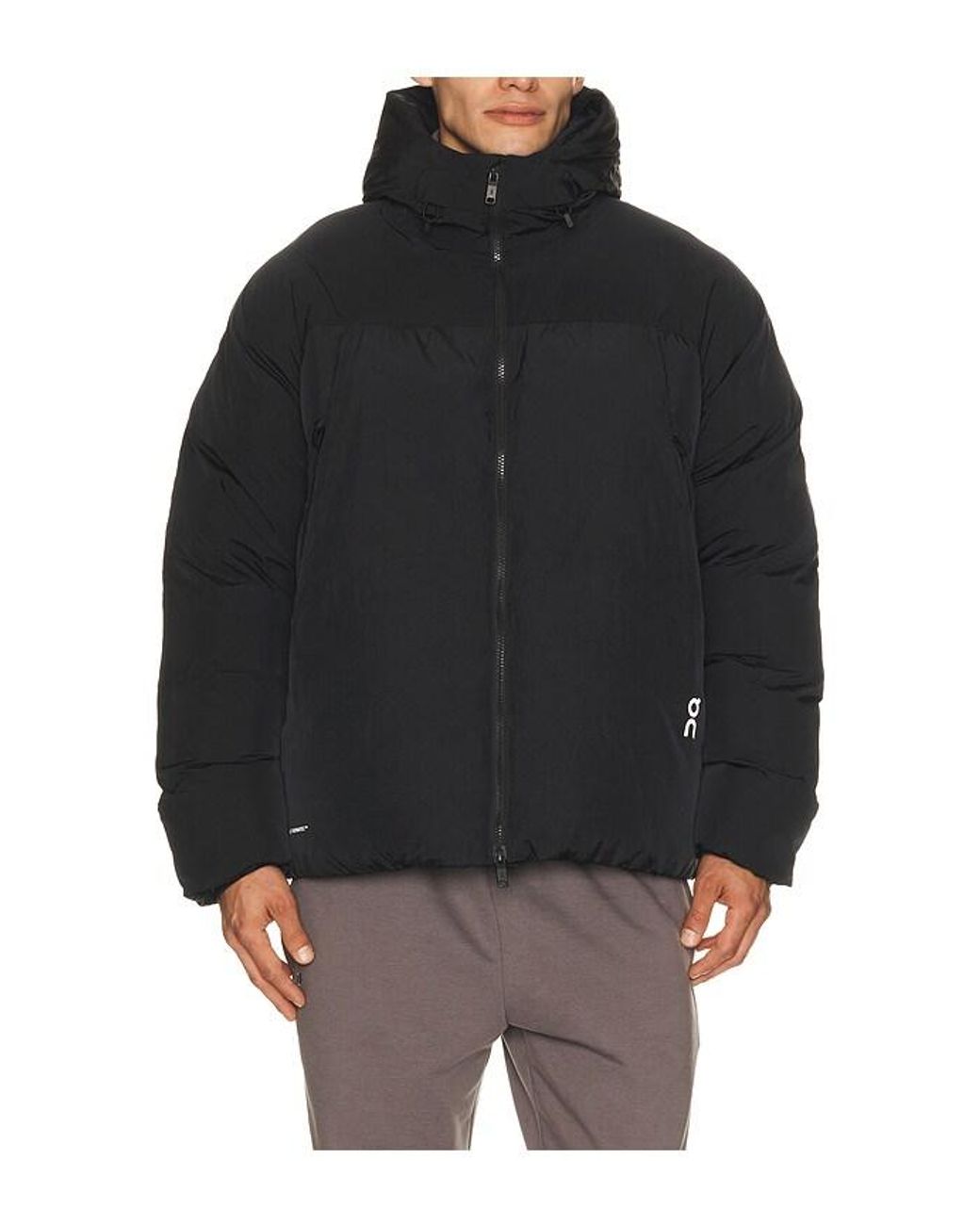 On Shoes Black All-Day Puffer Jacket for men