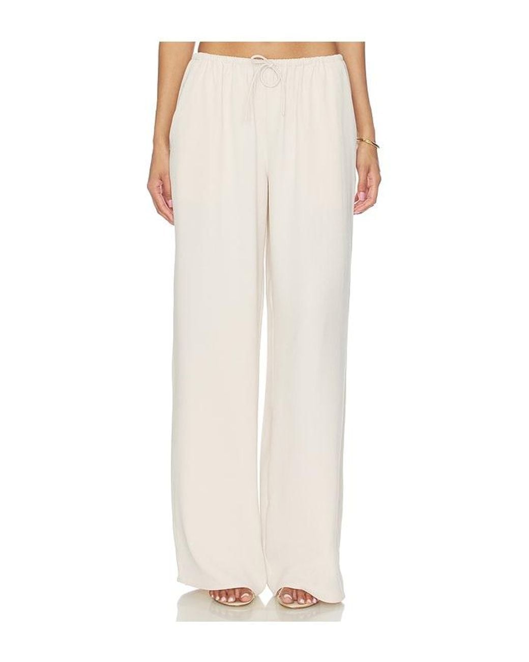 Lovers + Friends White Lilith Pant