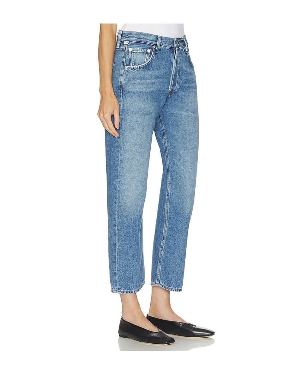 Citizens of Humanity Blue Winslow Boyfriend Jeans