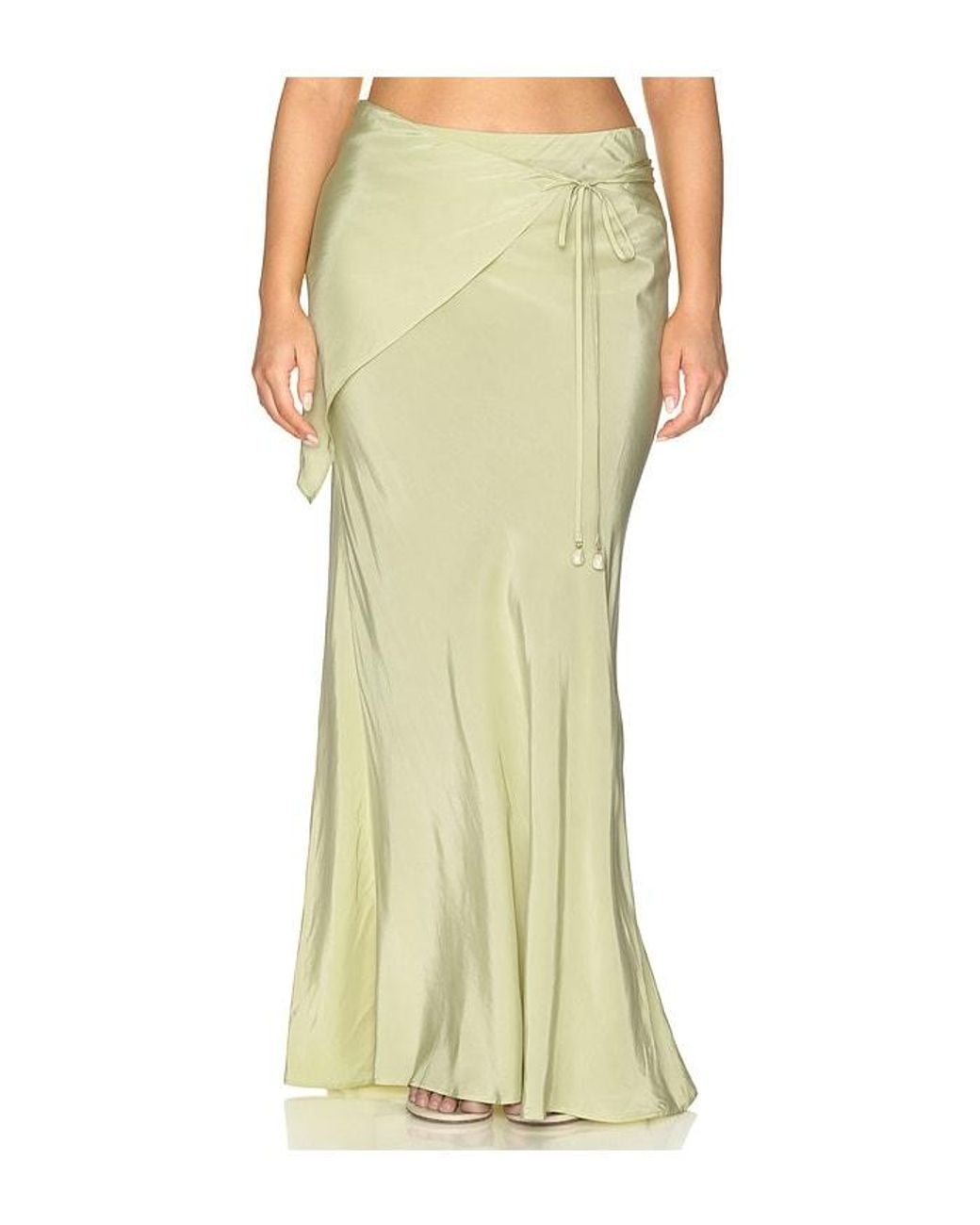 L'academie White 'Academie Tahlia Maxi Skirt
