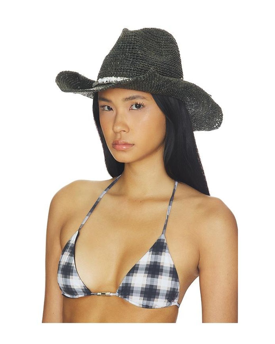 Flora Bella Black Zahara Cowboy Hat