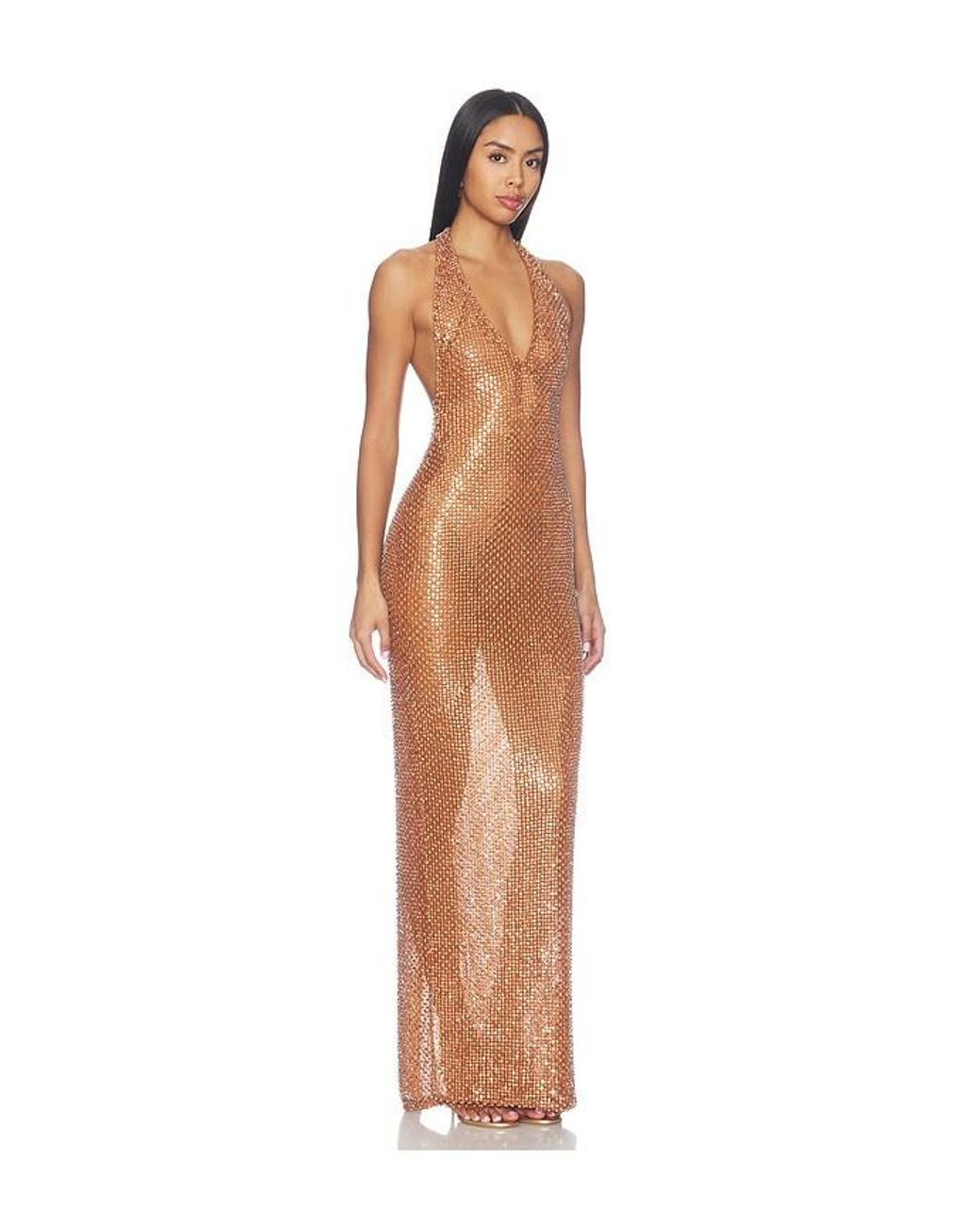 retroféte Multicolor Lolly Sequin Dress