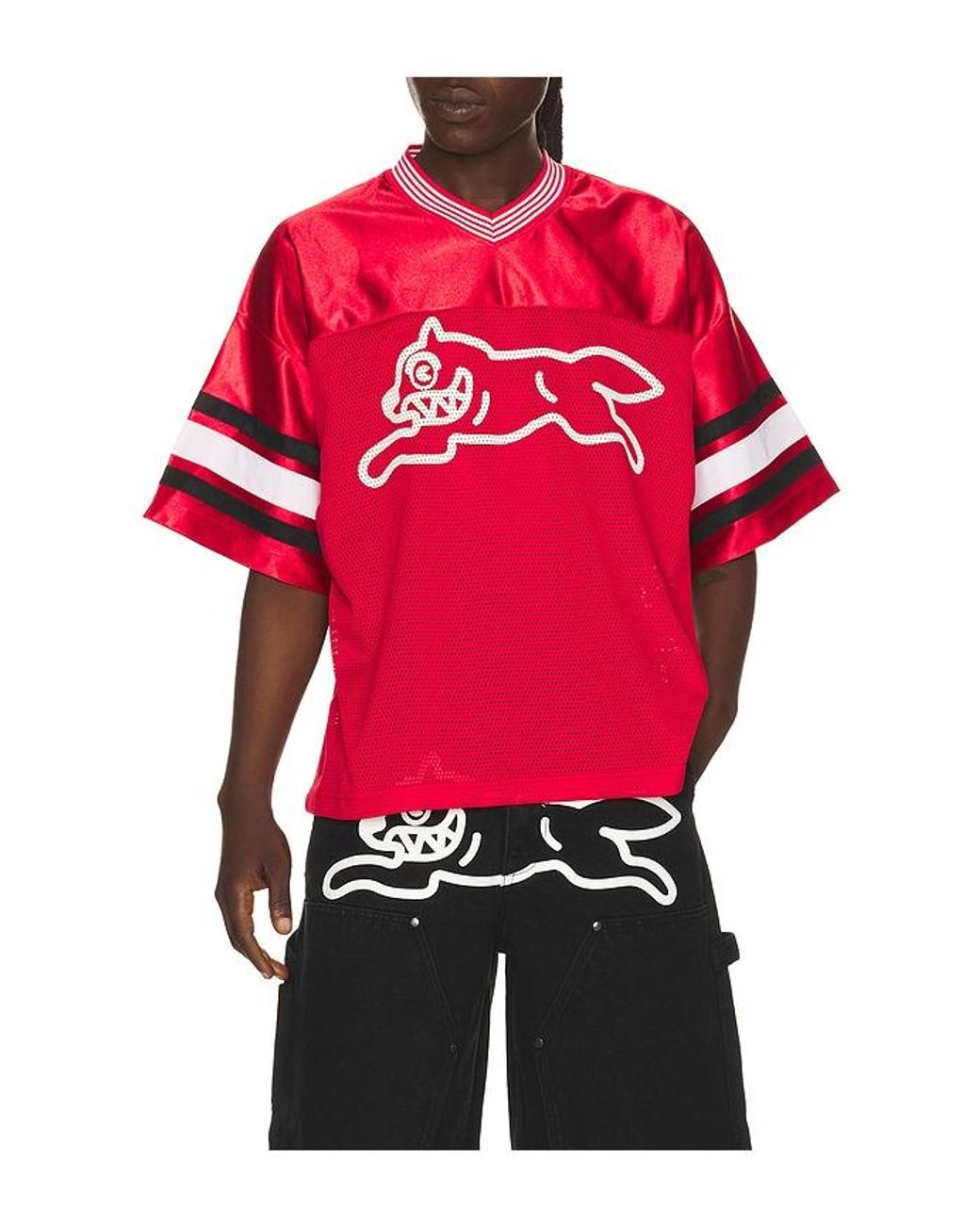 ICECREAM Red For Us Jersey for men