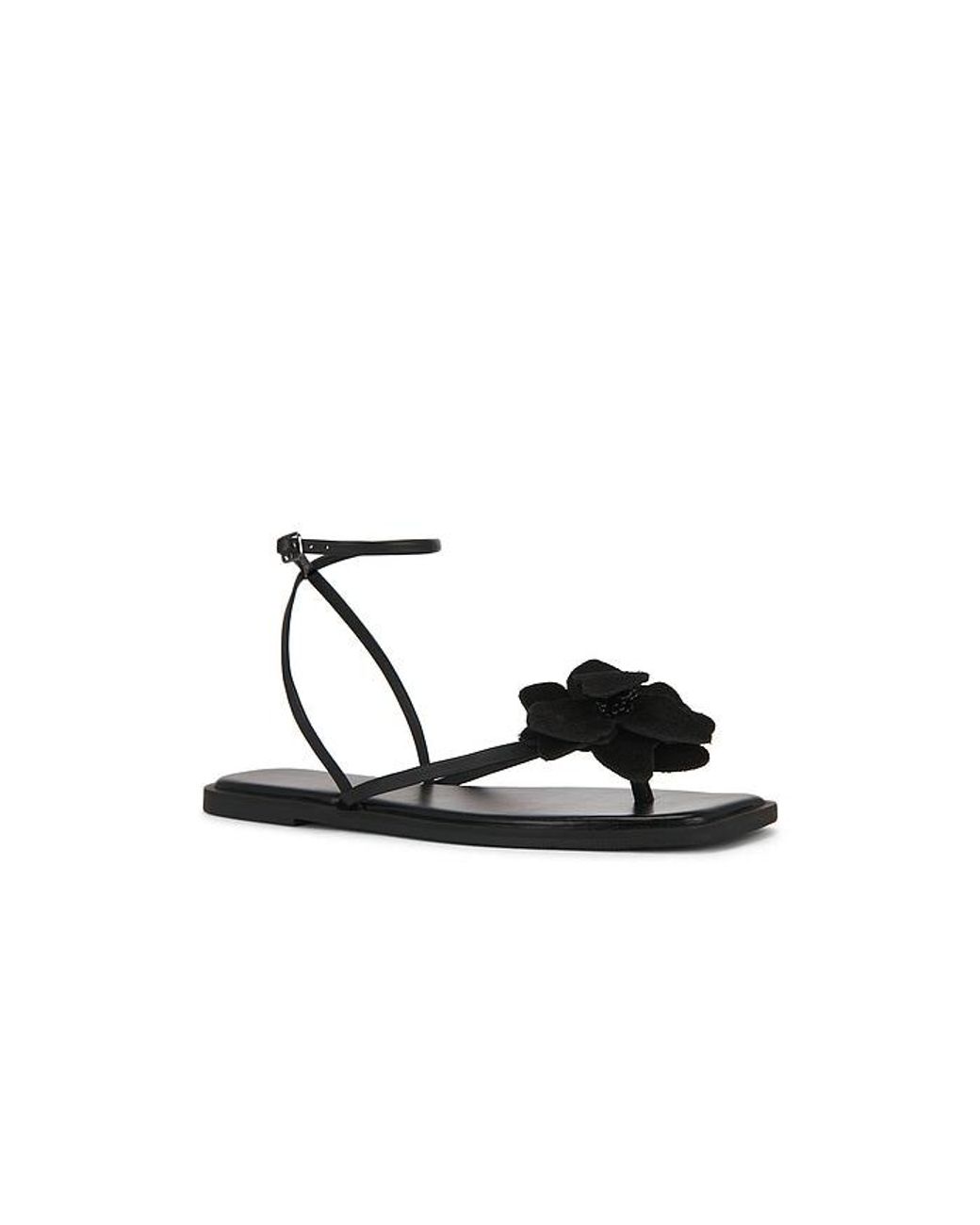 Free People Black Mismatch Magnolia Sandal