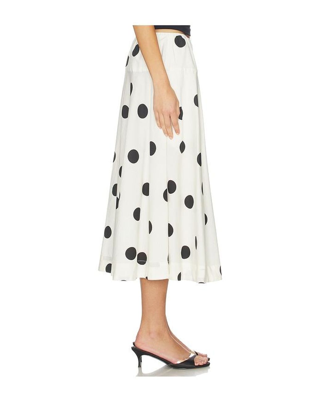 Free People Natural Betty Drop Waist Skirt