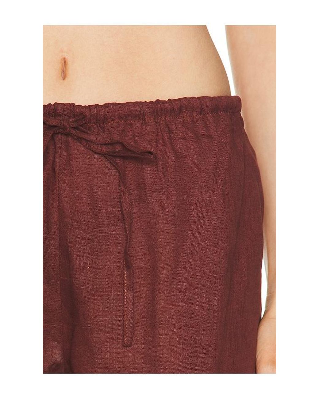 Mikoh Swimwear Red Uma Shorts