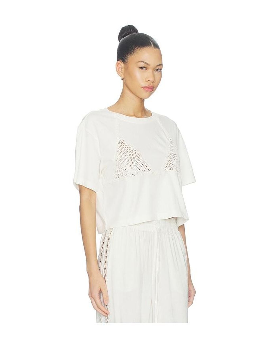 LSPACE White Core Top