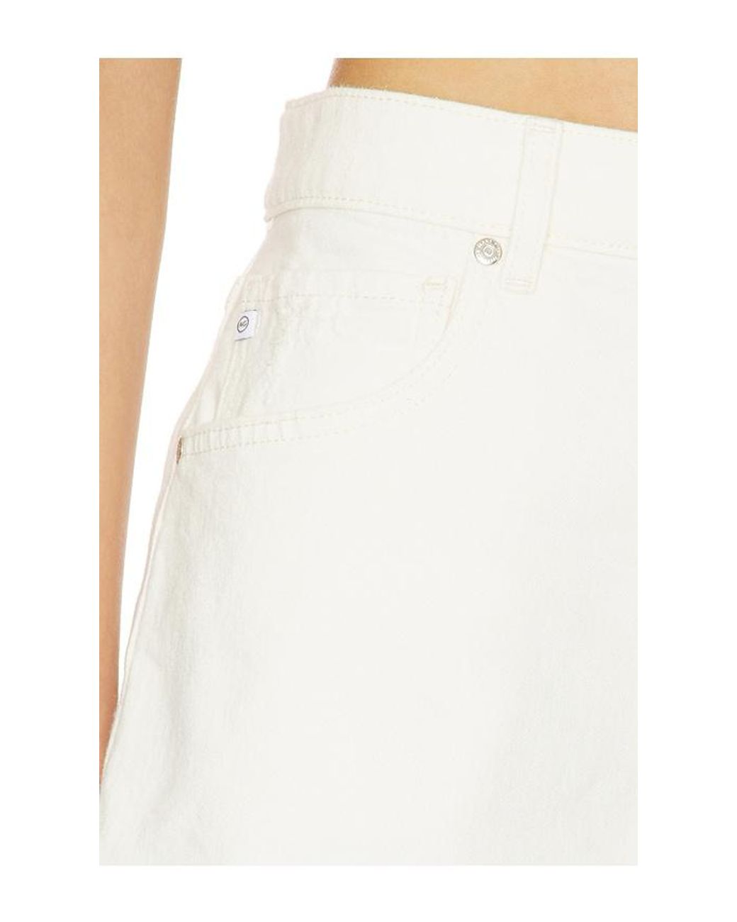 AG Jeans White Halle Short