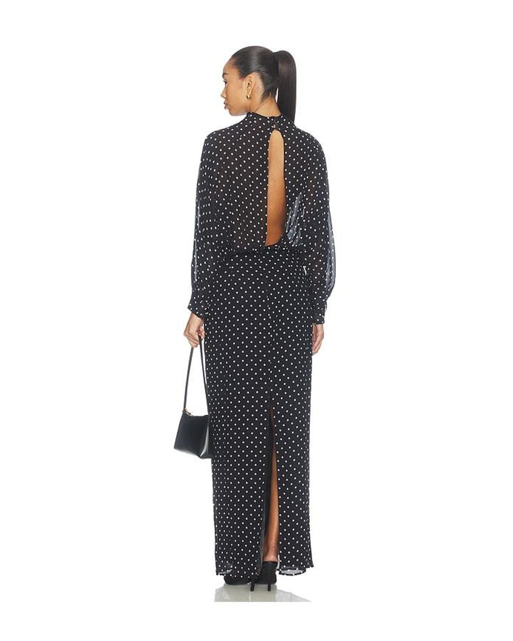 Sans Faff Blue Polka Dot Arcade Dress