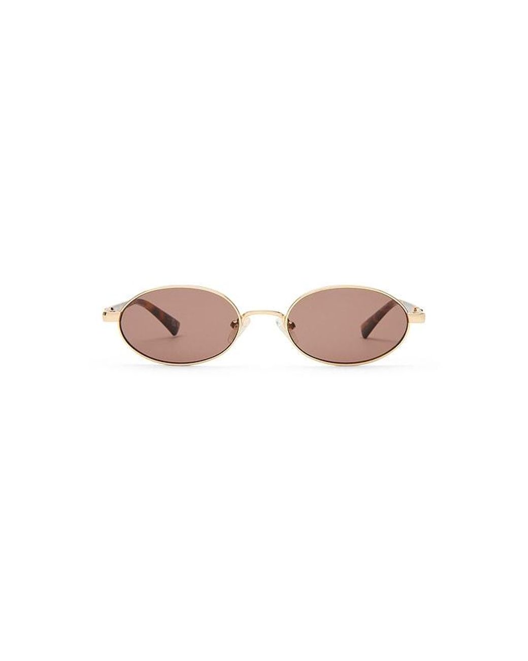 Le Specs Metallic Icicle Sunglasses