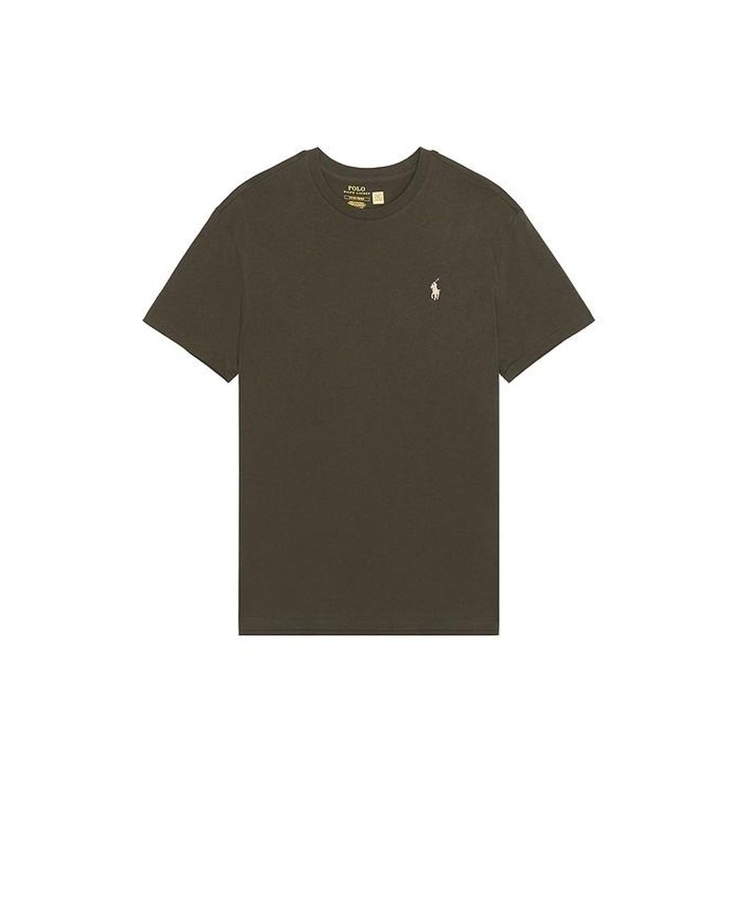 Polo Ralph Lauren Green Short Sleeve Jersey Knit Crewneck T-Shirt for men