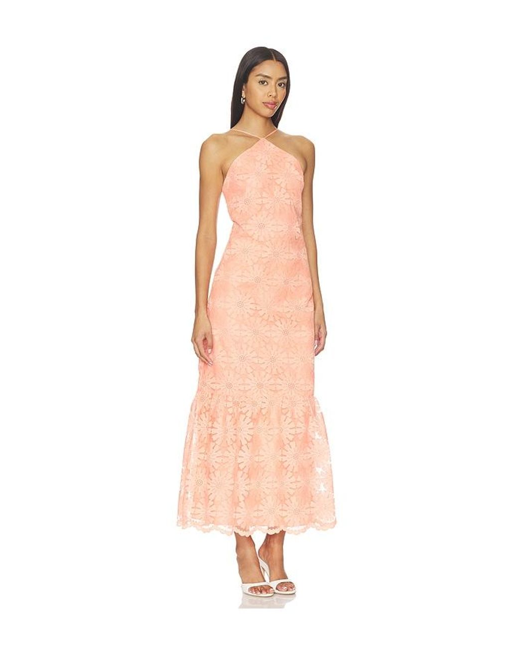 Amanda Uprichard White Darcey Maxi Dress