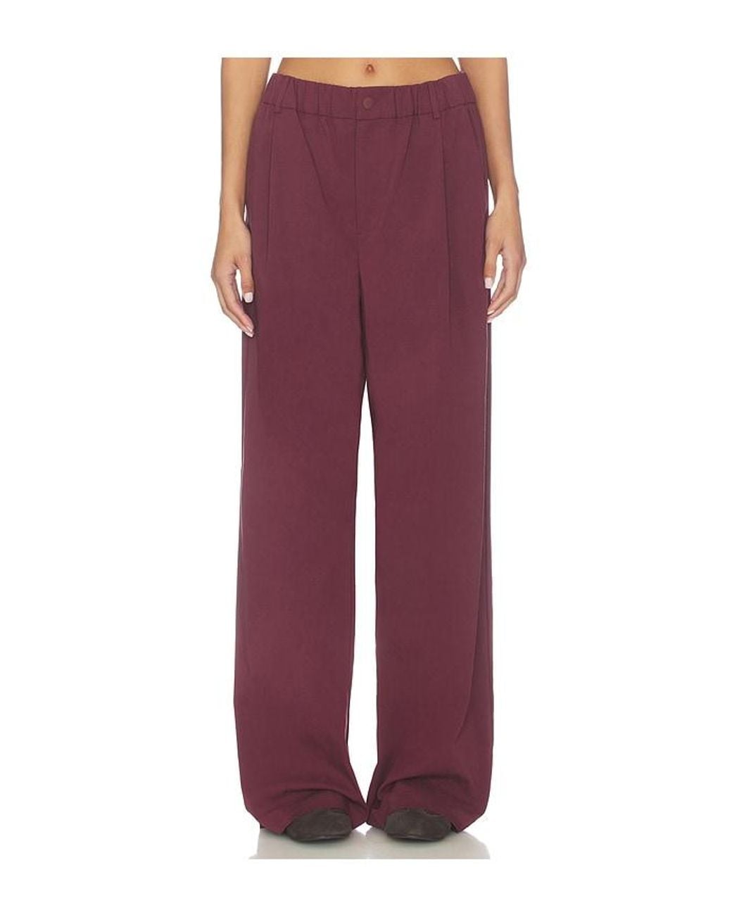 Varley Red Isobel Wide Leg 29.5 Pant