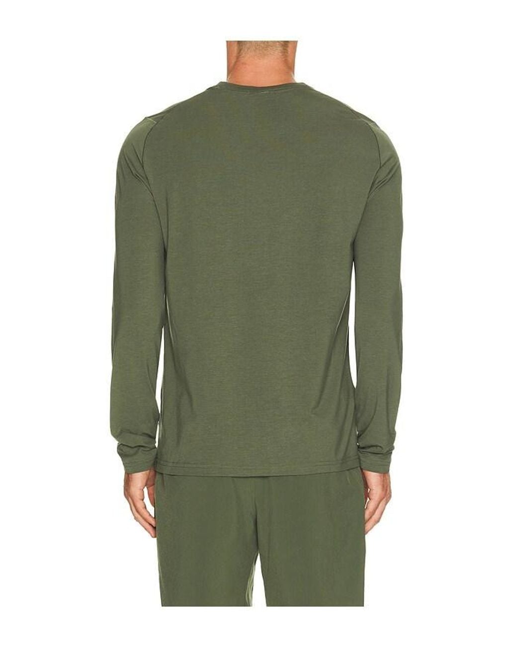 lululemon athletica Green Everyday Long Sleeve Shirt for men