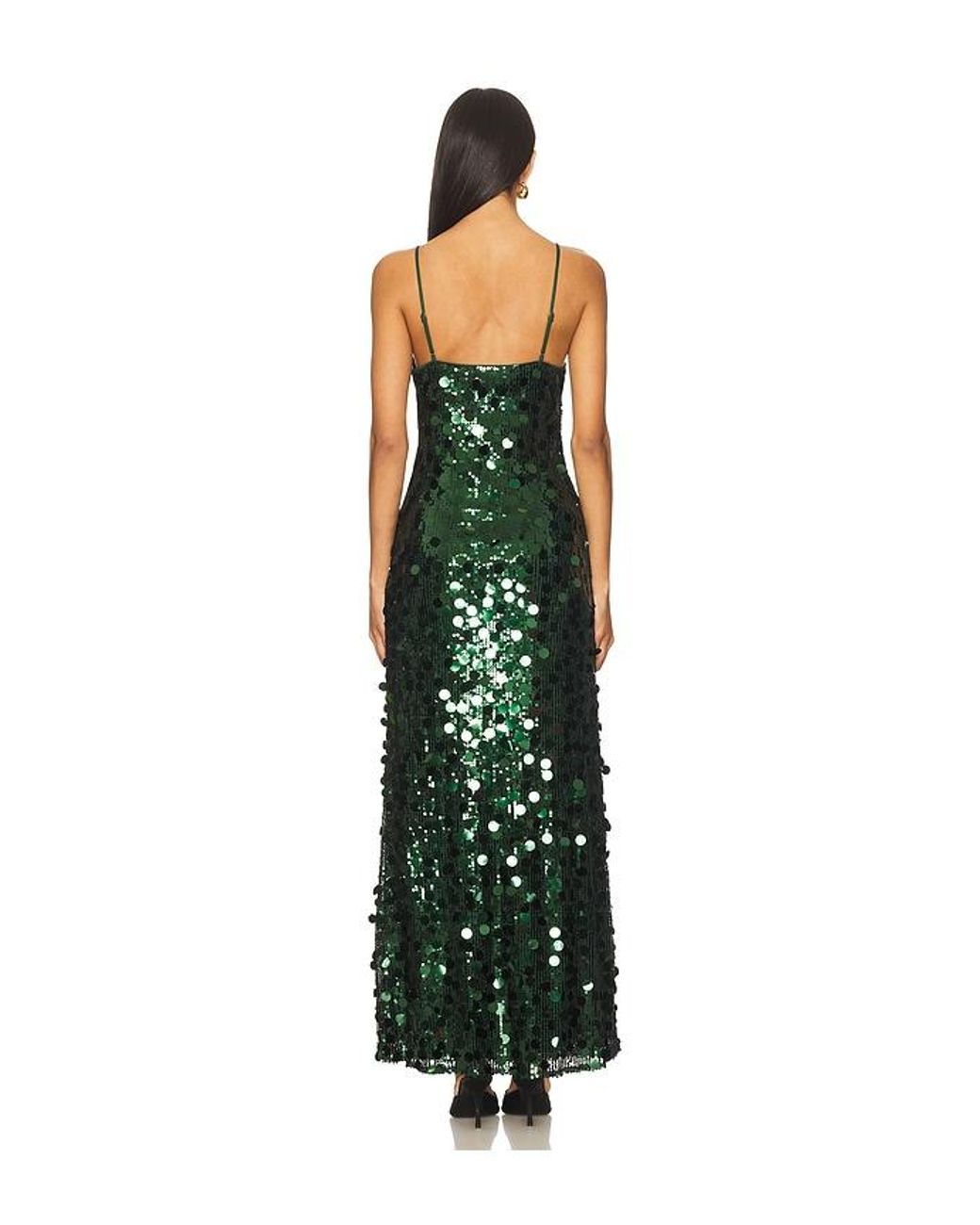 MORE TO COME Green Winifred Maxi Dress