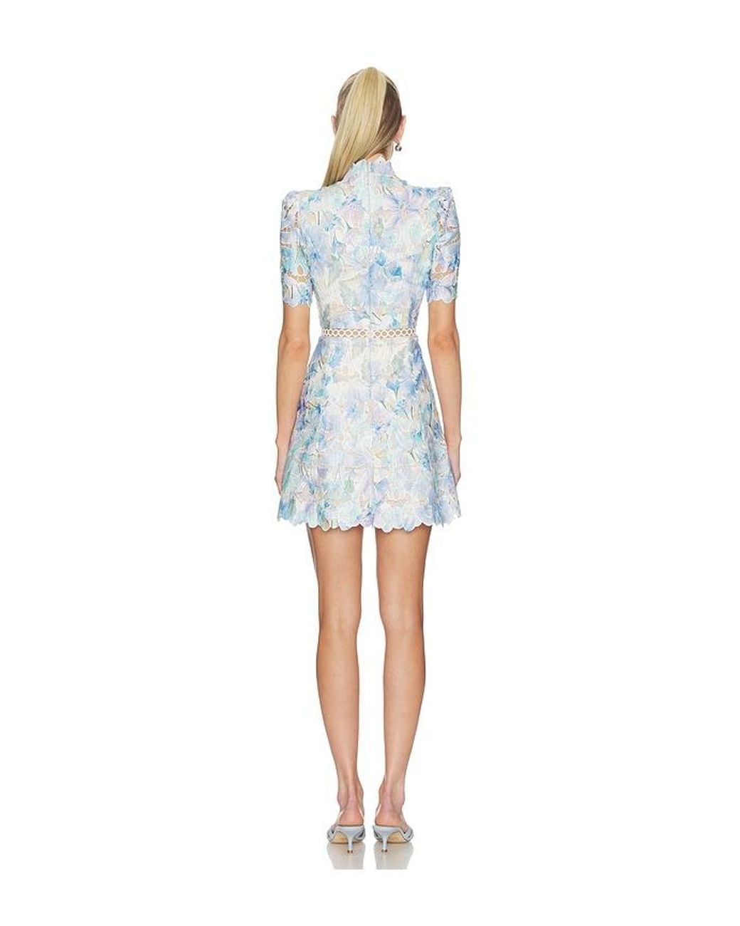 Elliatt Blue Kalissa A Line Mini Dress