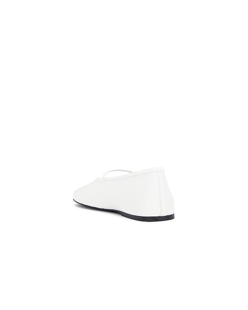 Tony Bianco White Martinez Flat