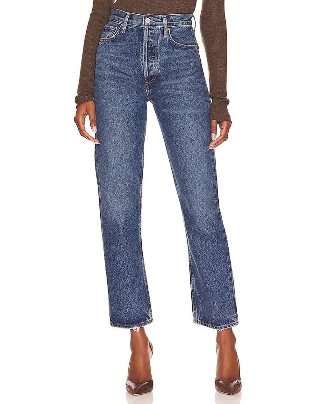 Agolde Blue 90's Pinch Waist