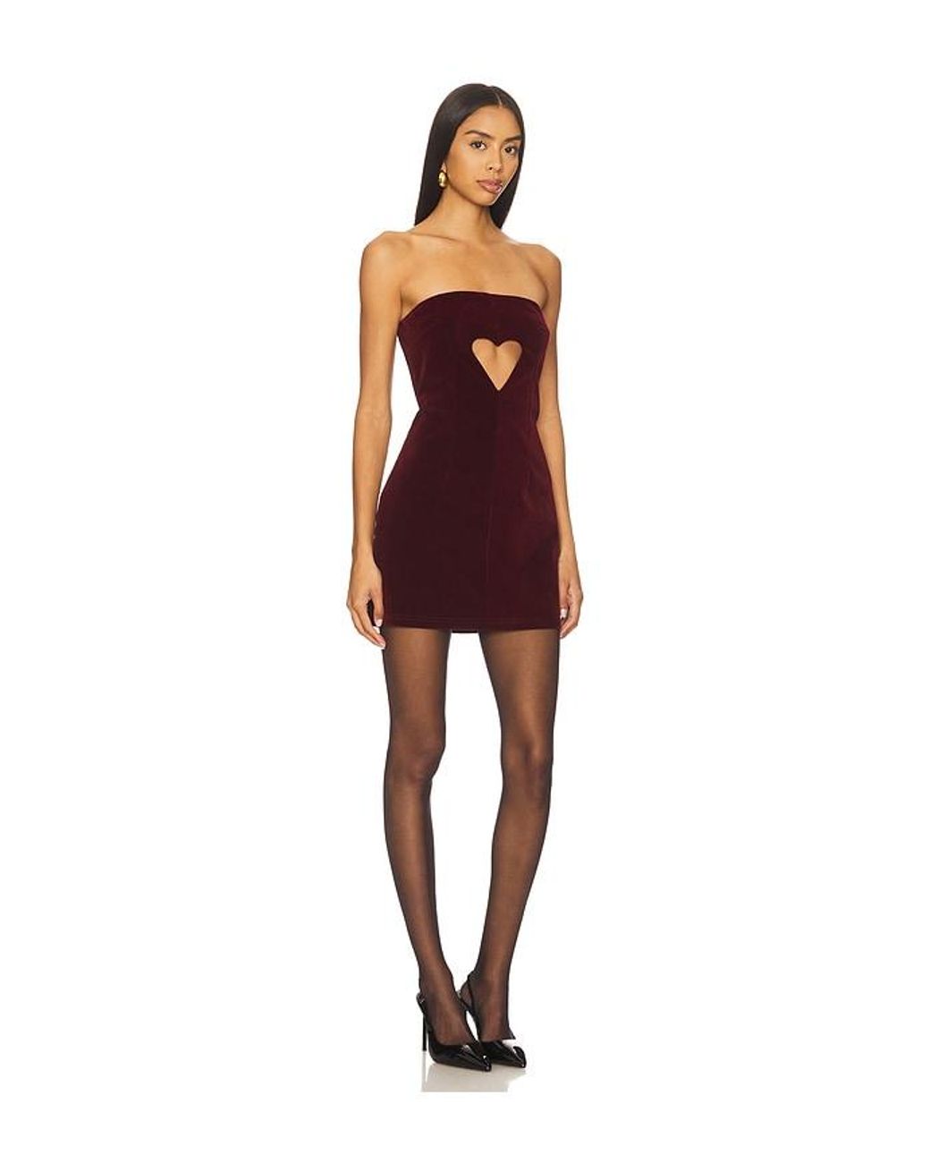 MORE TO COME Red Gionna Mini Dress