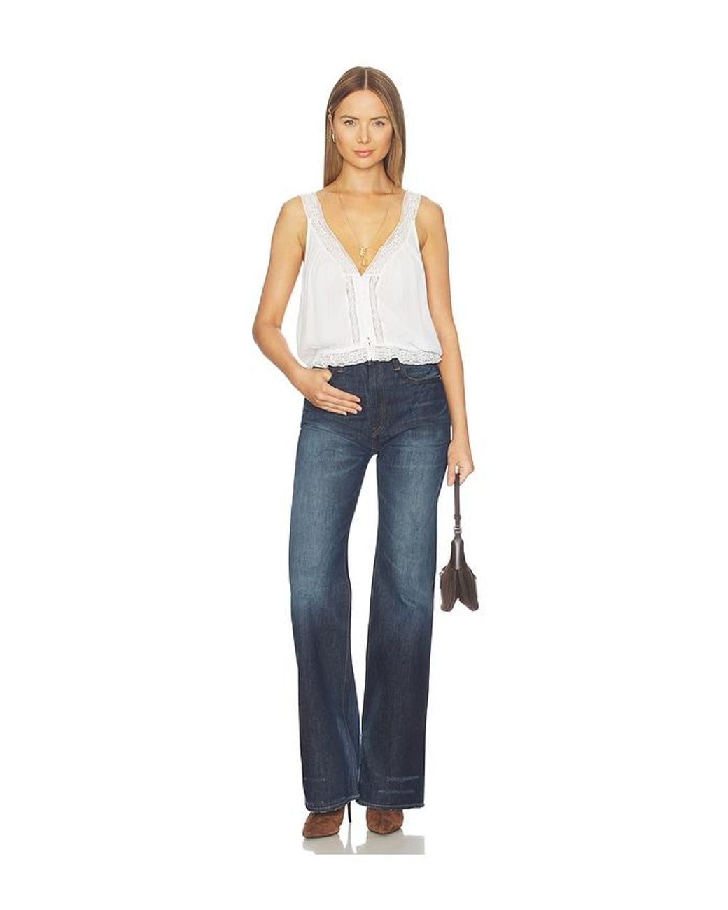 Free People Blue Celeste Tank