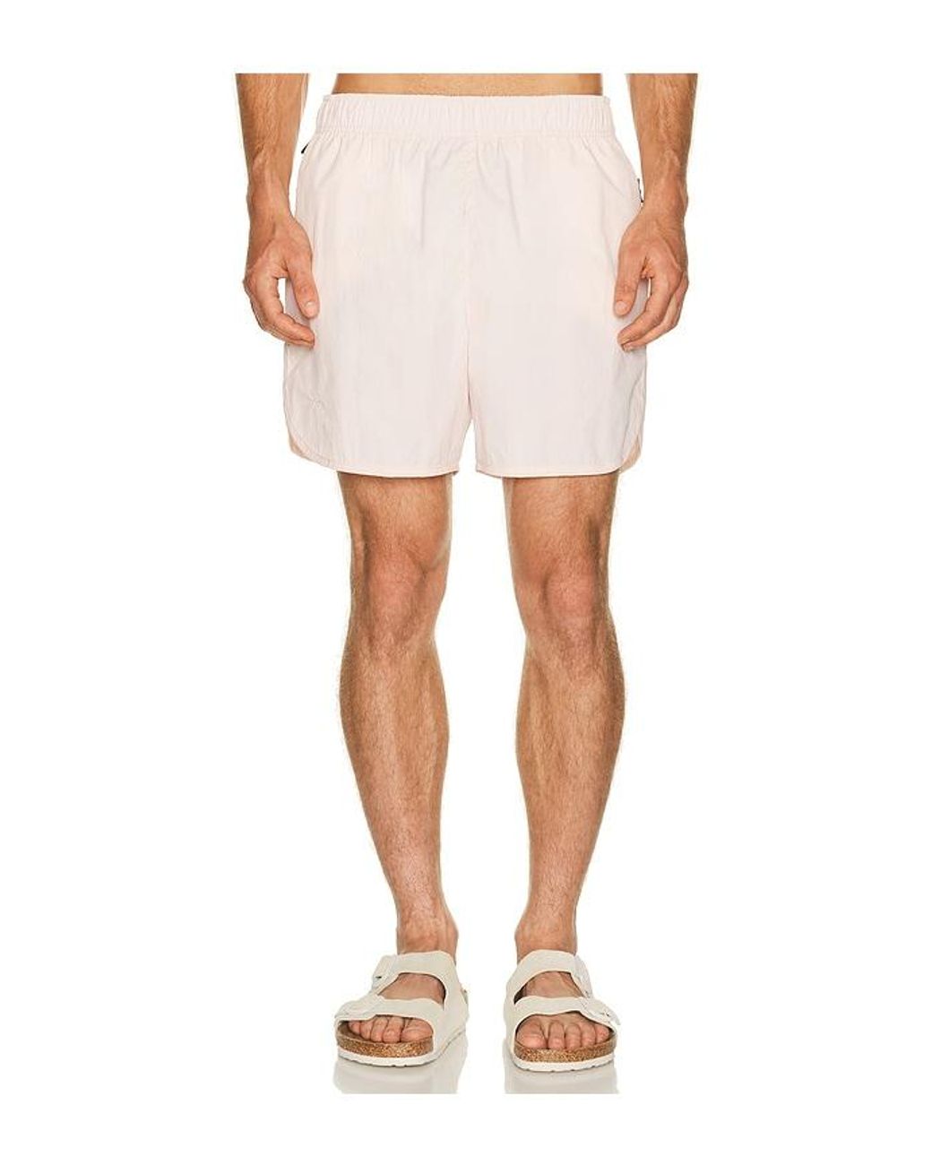 True Tribe White Wild Swim Short for men