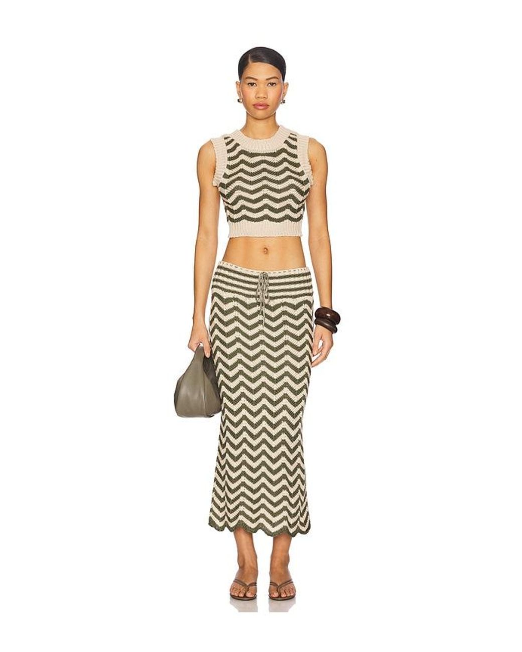 Agua Bendita Gray Emory Ete Top