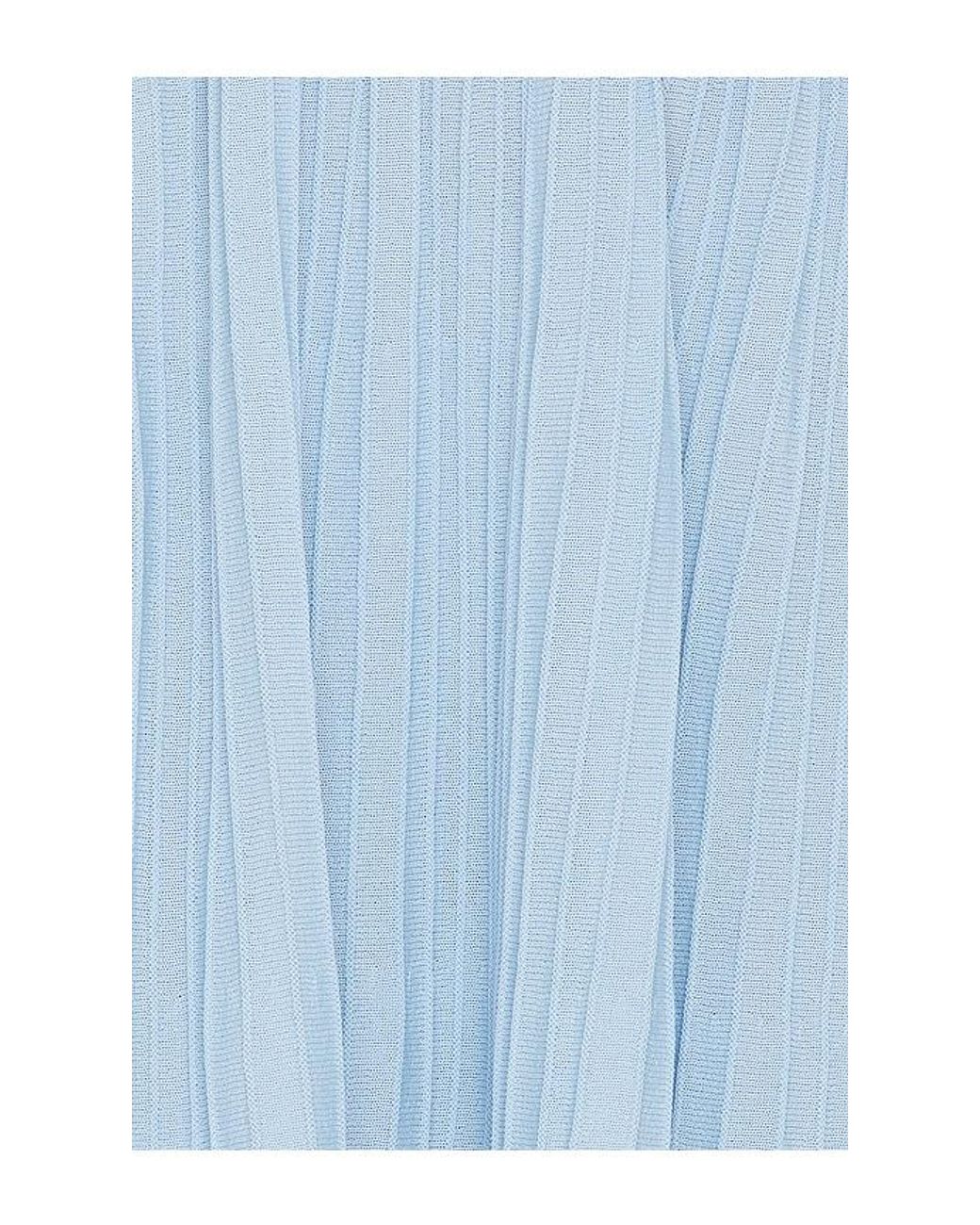 Solid & Striped Blue The Strapless Soglio Dress