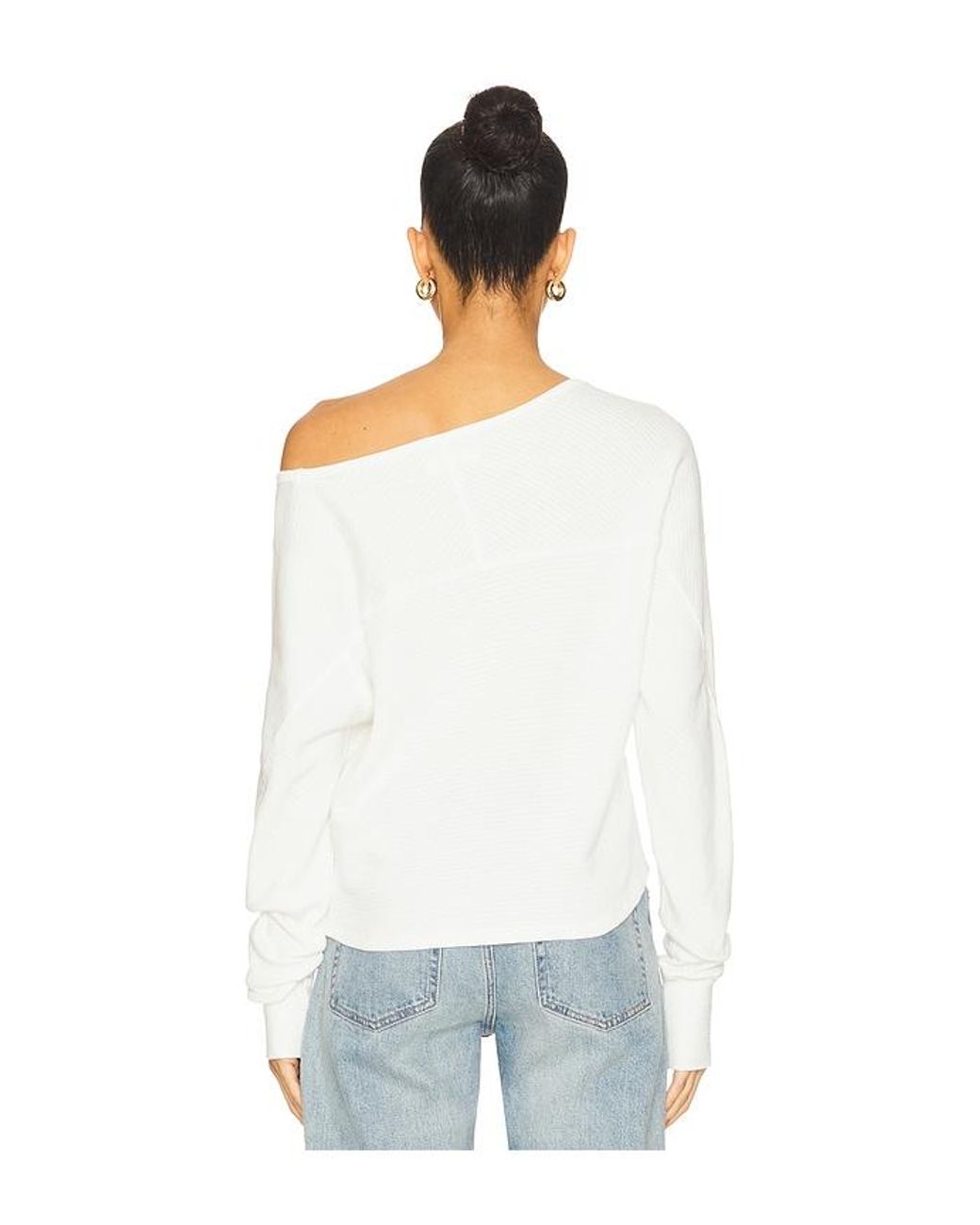 Free People White X We The Free Jess Long Sleeve