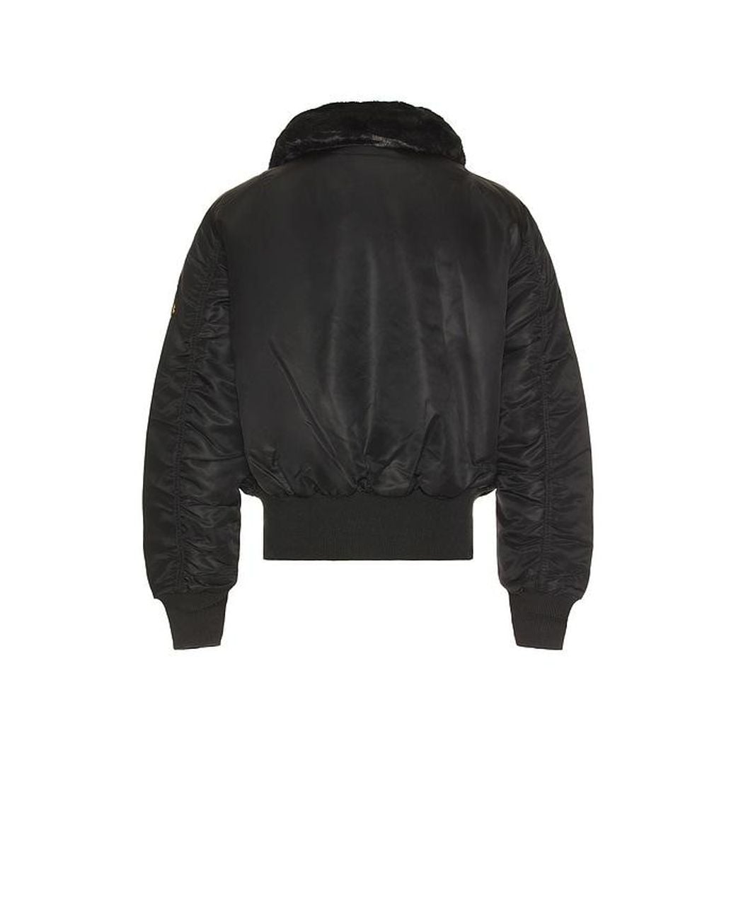 Alpha Industries Black B-15 Heritage Fit Flight Jacket for men