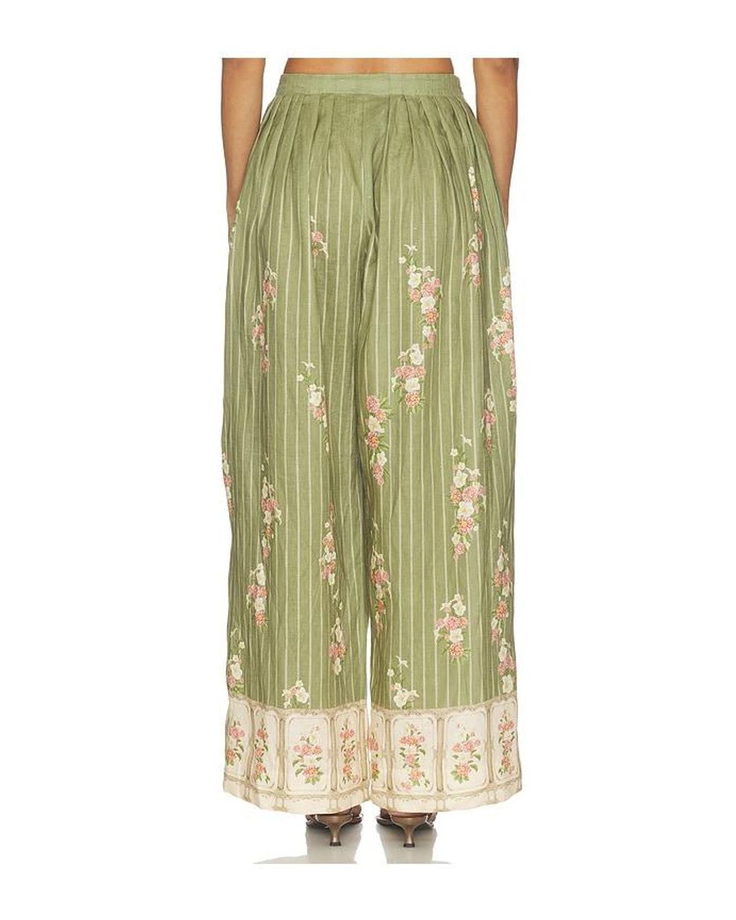 Agua Bendita Green Cocada Trouser