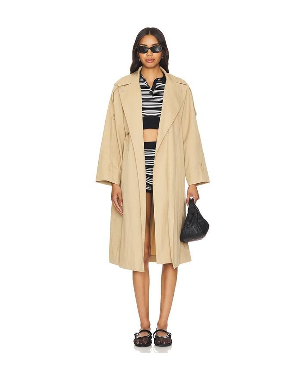 Lovers + Friends Black Kenyon Stripe Short