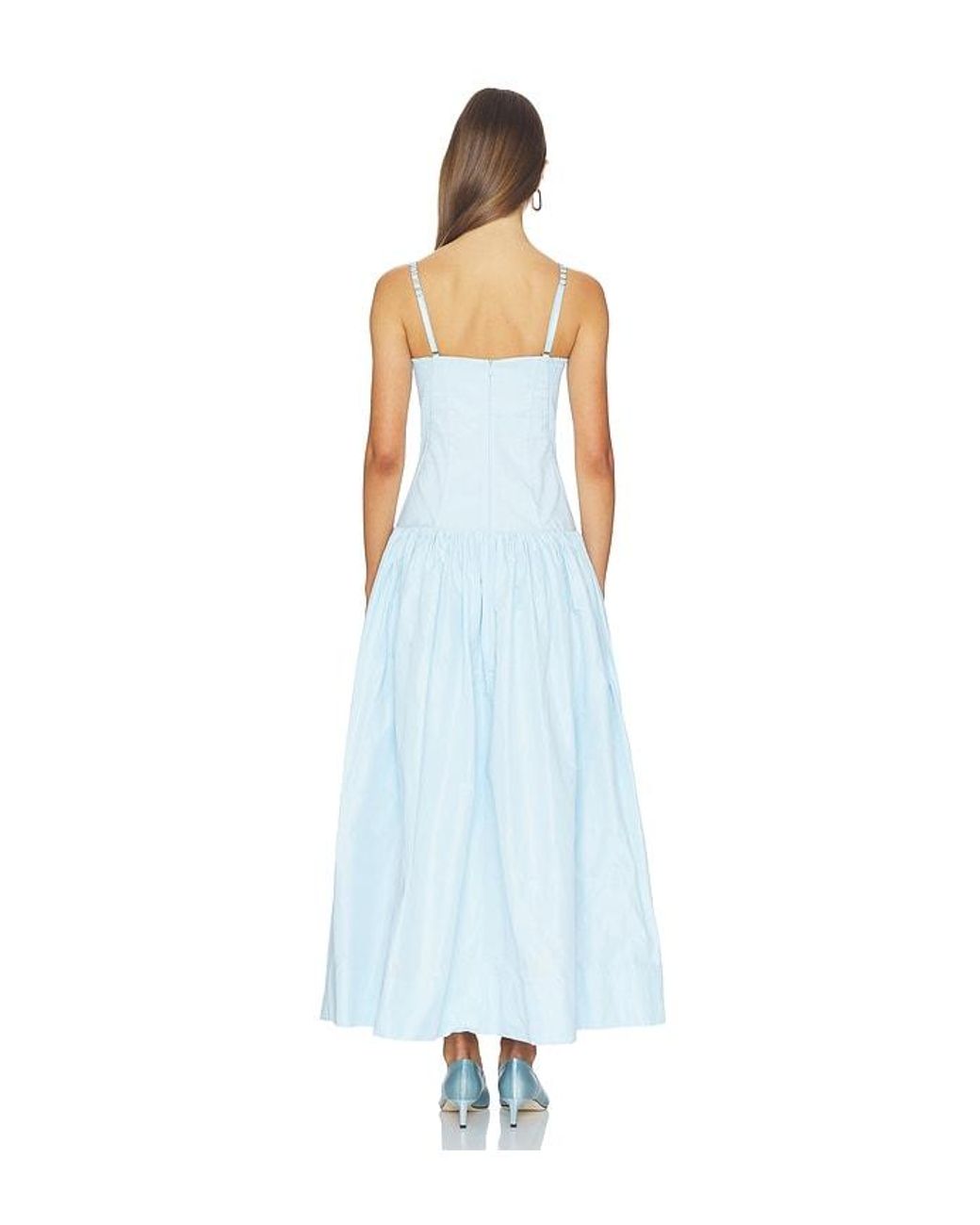 Anna October White Chloe Maxi Dress