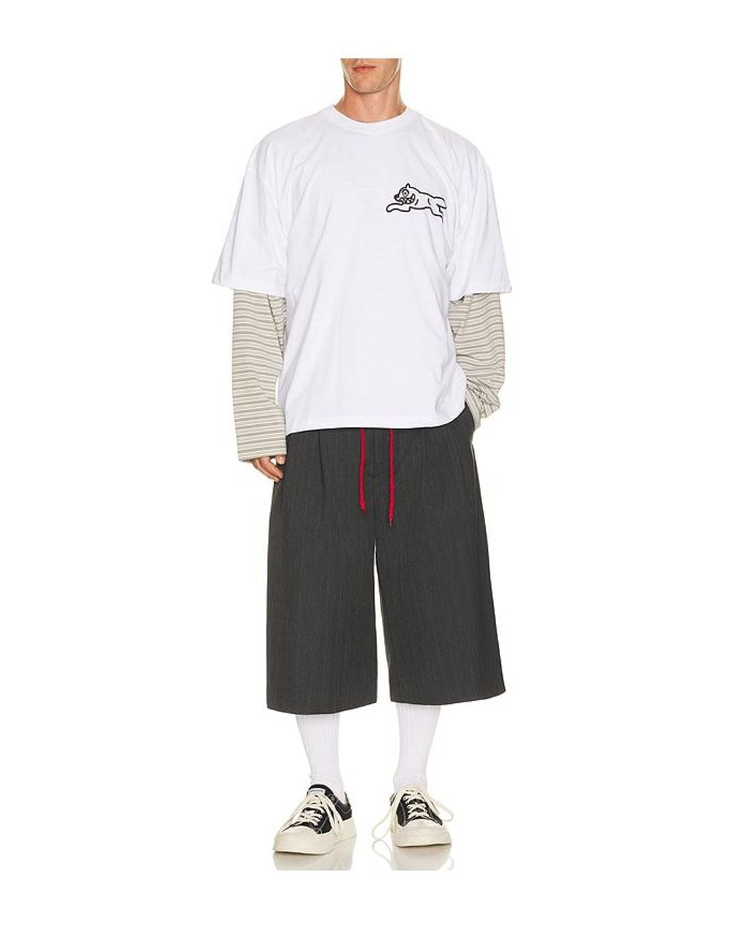 ICECREAM White Derby Tee for men