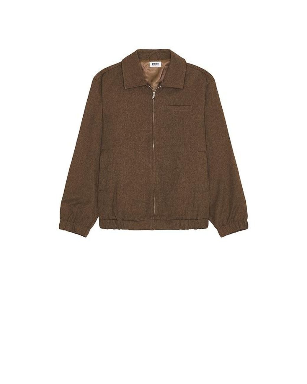 KROST Brown University Tencel Jacket for men